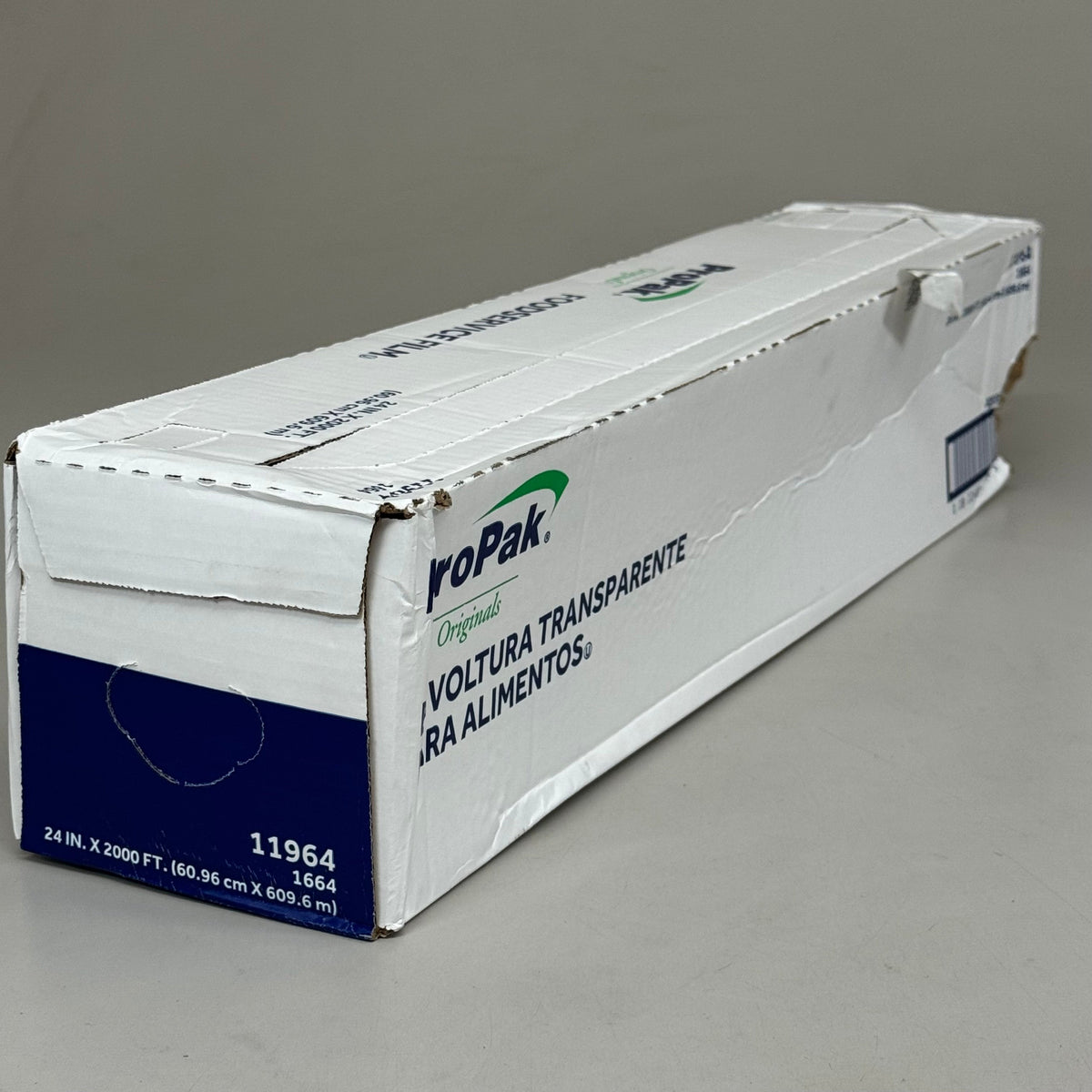 PROPAK Transparent Wrap  24"x 2000' 11964