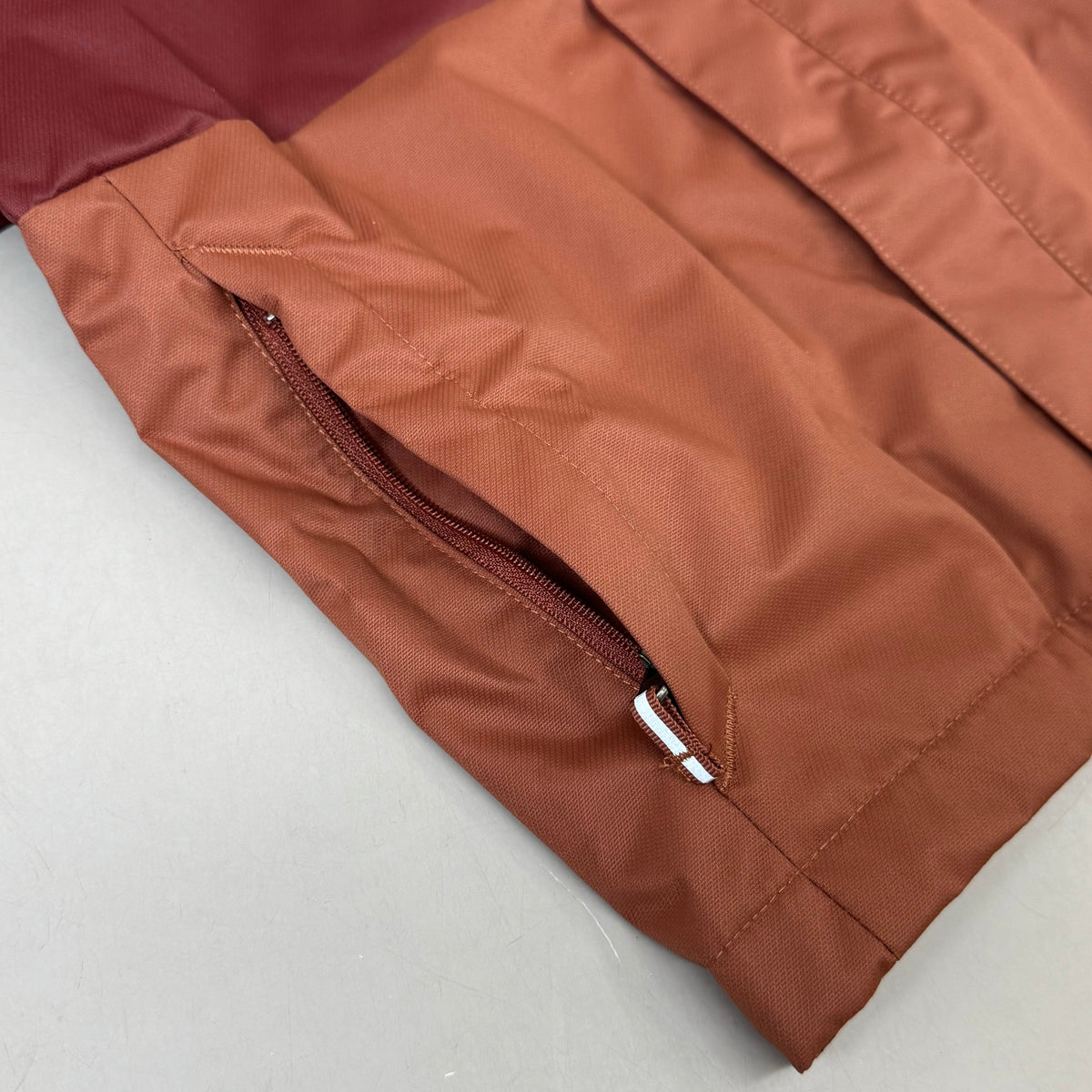 COLUMBIA Hikebound Jacket Waterproof Breathable Omni-Tech Youth XXS Spice Auburn