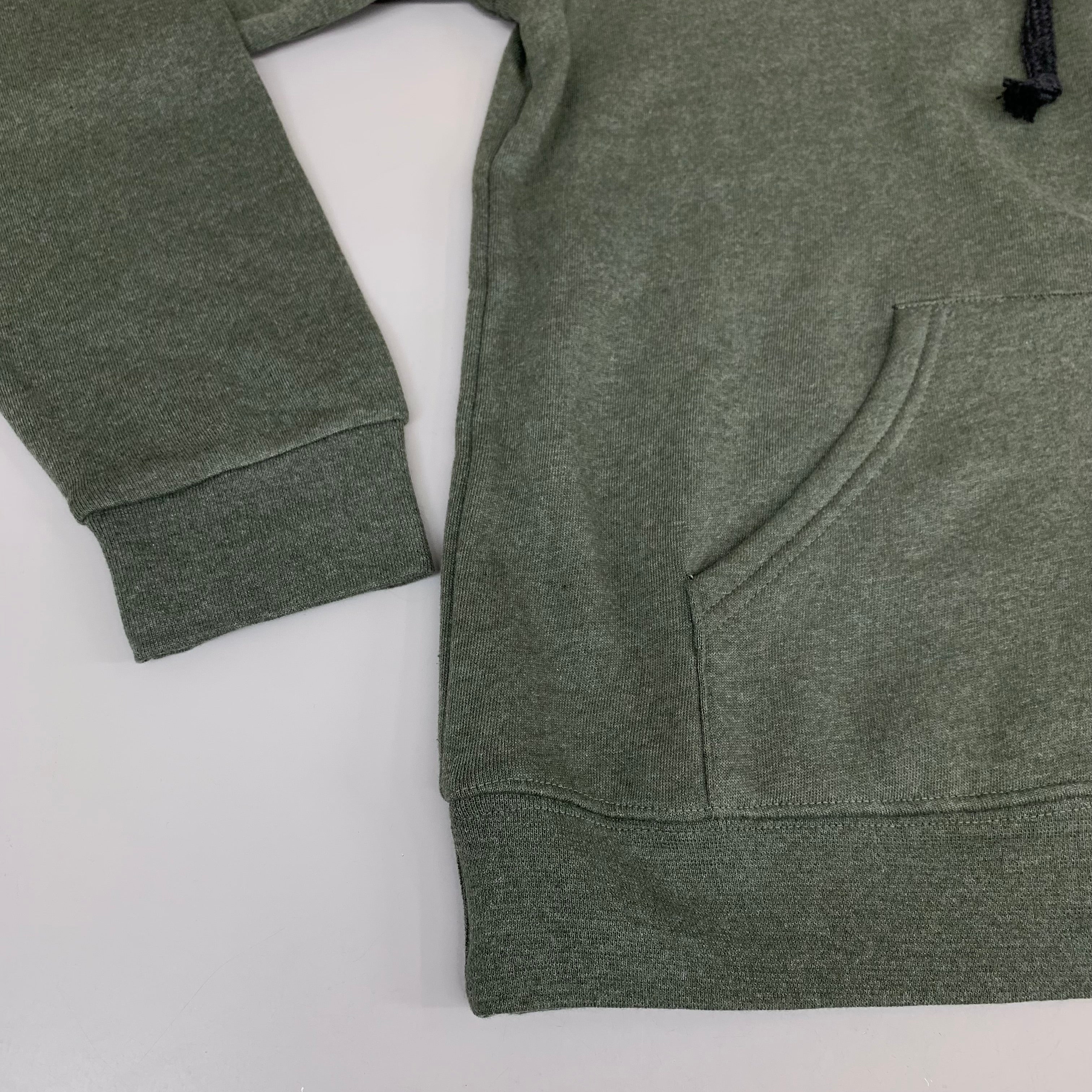LONEROCK Helen Georgia Tie Hoodie Sz Medium Green
