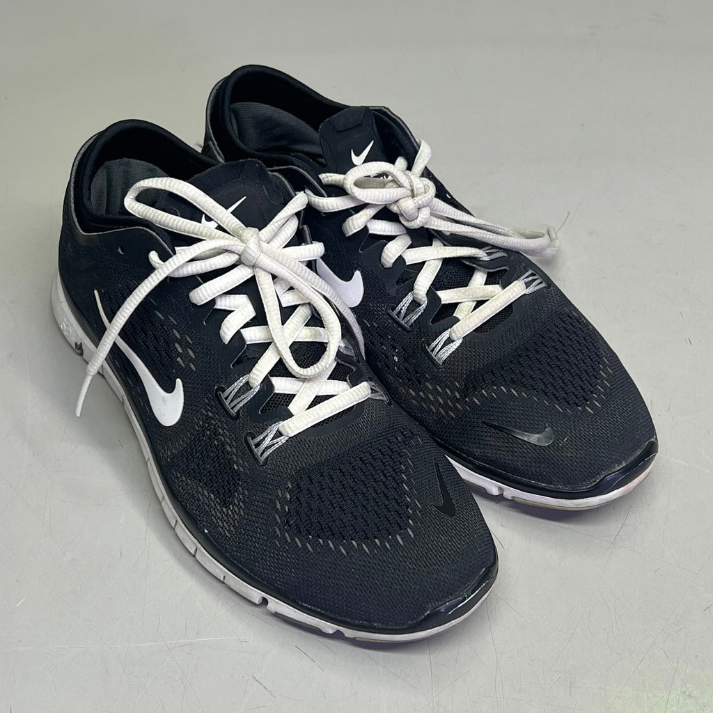 NIKE Free Tri Fit Cross Training Shoes Women's Sz 7 Black/White (Pre-Owned)