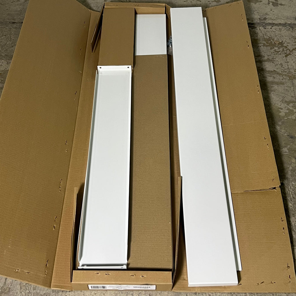 SAFCO Steel Flat File Cabinet Base Sz 53.5" L x 6" W, White 4999WHR