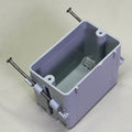 CANTEX (100 PACK) Switch/Outlet Box 18cu.in Grey EZ18SNW