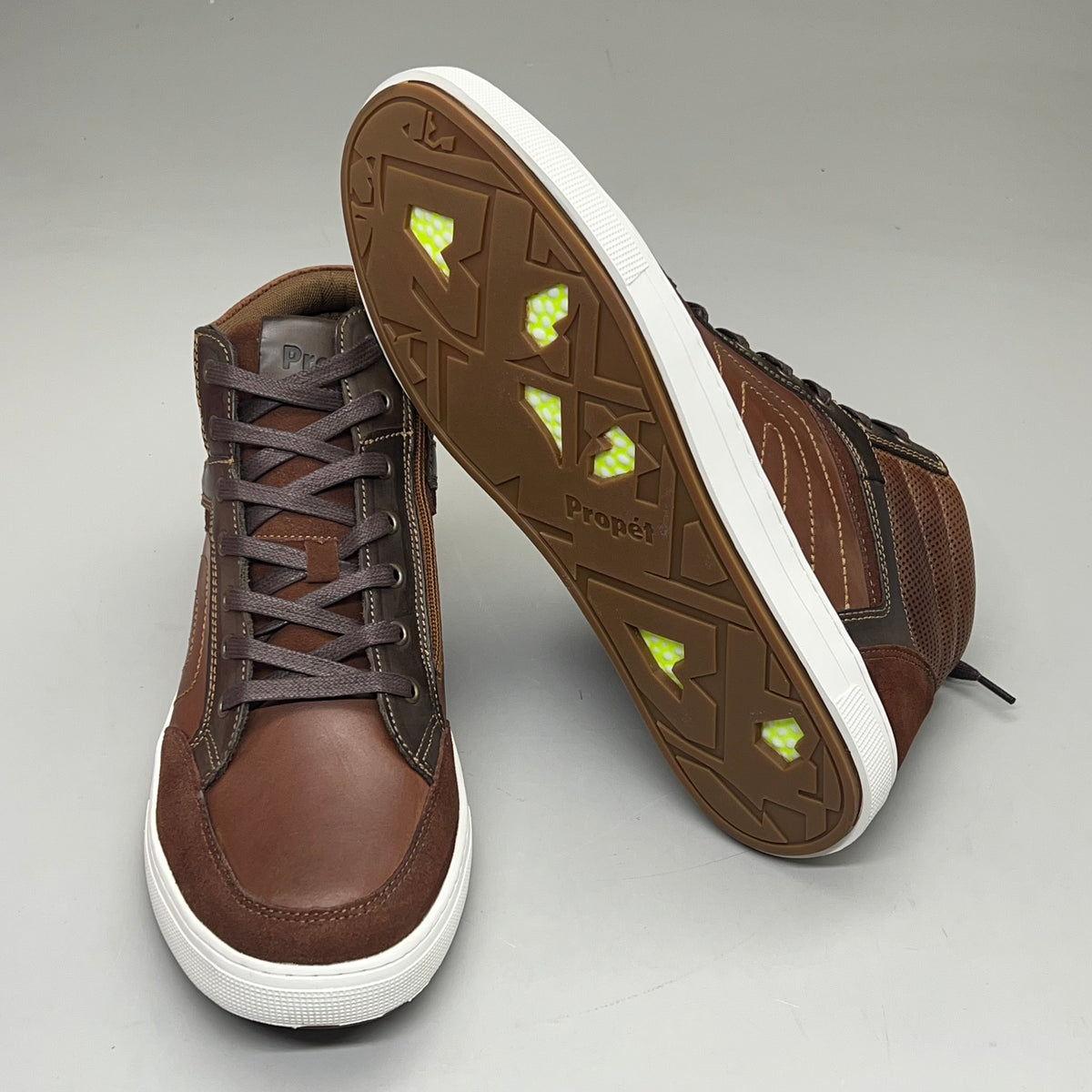 PROPET Kenton Diabetic Orthotic Friendly DuroCloud Men's Sz 14 X(3E) Brown MCA005L
