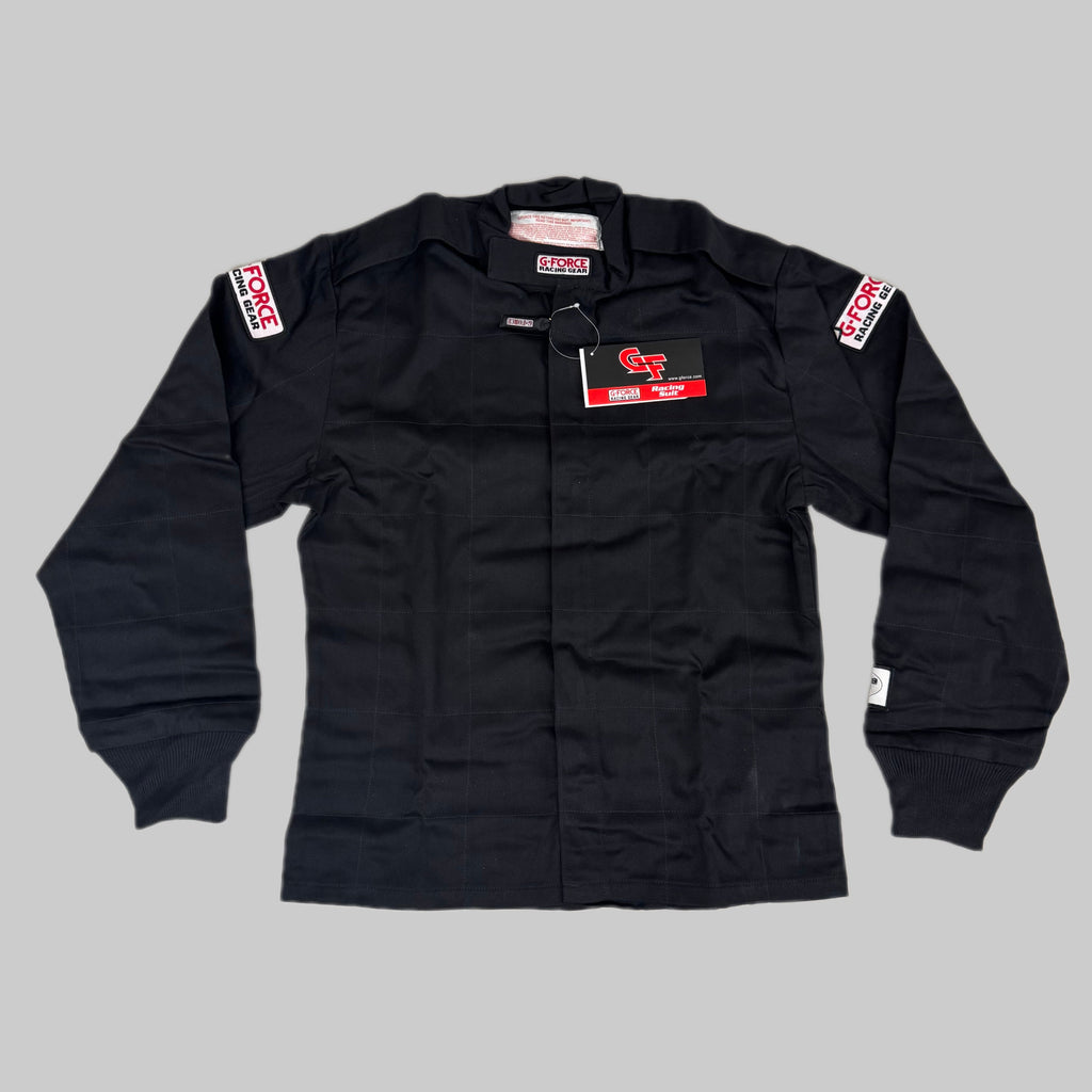 G-FORCE Racing Gear Jacket GF125 Men's SZ Small Black 4126SMLBK