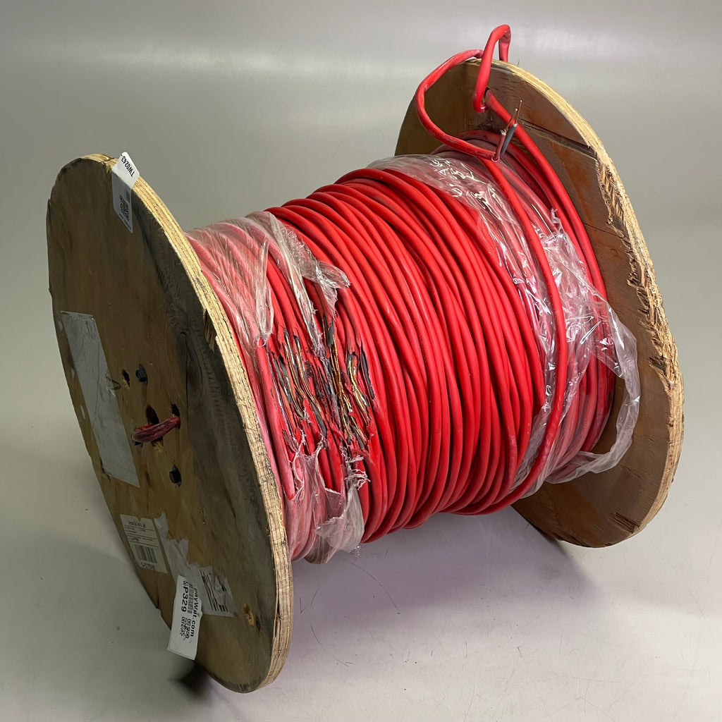 General Cable Wire Sz 1000 ft Red FPLR-0I-ST1