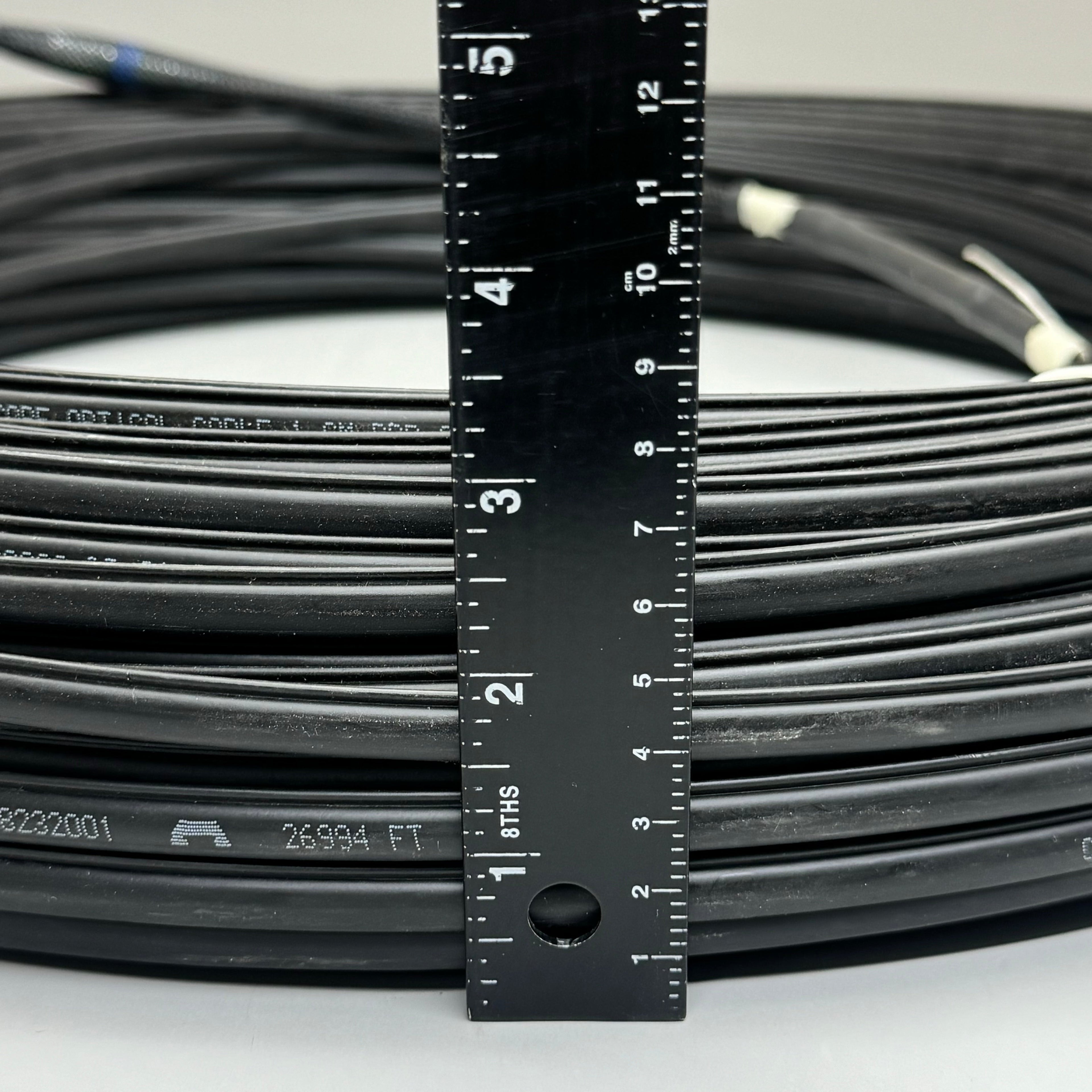 COMMSCOPE Fibre Optic Cable 1-SM RBR 300ft Fiber Material Black