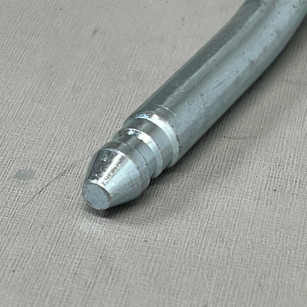 VMI LAMB WESTON (50 Pack) Curved Seal Cold Headed Bolt W/ Break Off Groove 4" Curved Bolt Chrome 0155-1826
