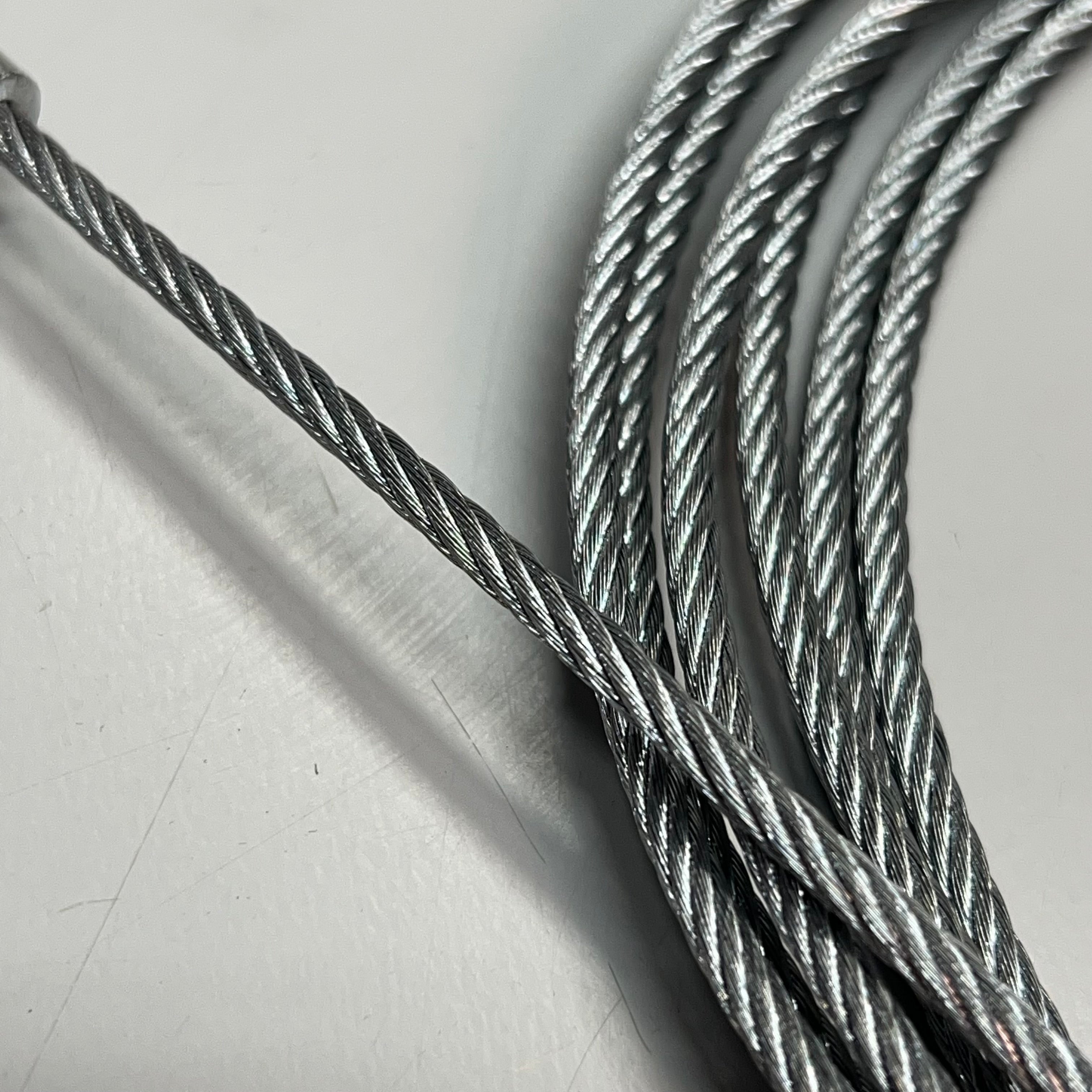 ALL FASTENERS  (10 PACK) Eyelet Cables 90° 3/8" 1/8" 250 Lb X 10' 6CL250-NE-10FT