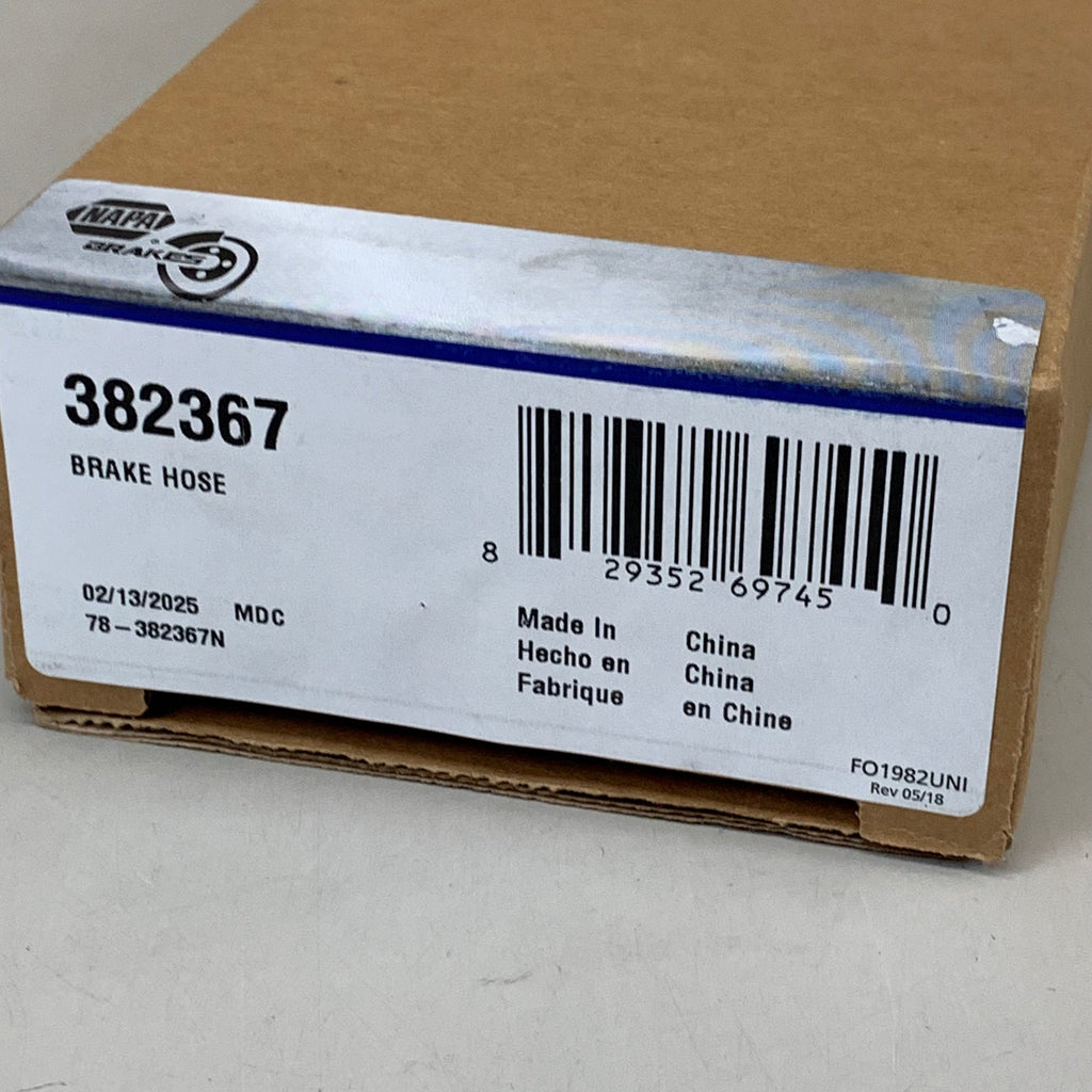 NAPA Ultra Premium Brake Hose For Chrysler & Dodge 12.6" 382367