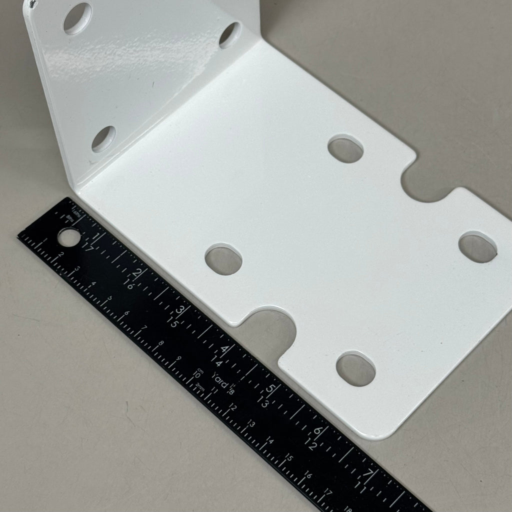 HYDRONIX (20 PACK) Bracket Cold-Rolled Steel & Powder Coated 4.5"OD White FM-25W