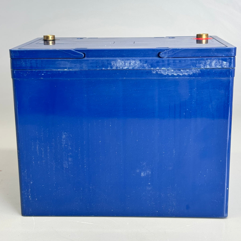 WESTINGHOUSE Battery WHB75AH Size 10”Lx6.5”Wx8”H Blue Used
