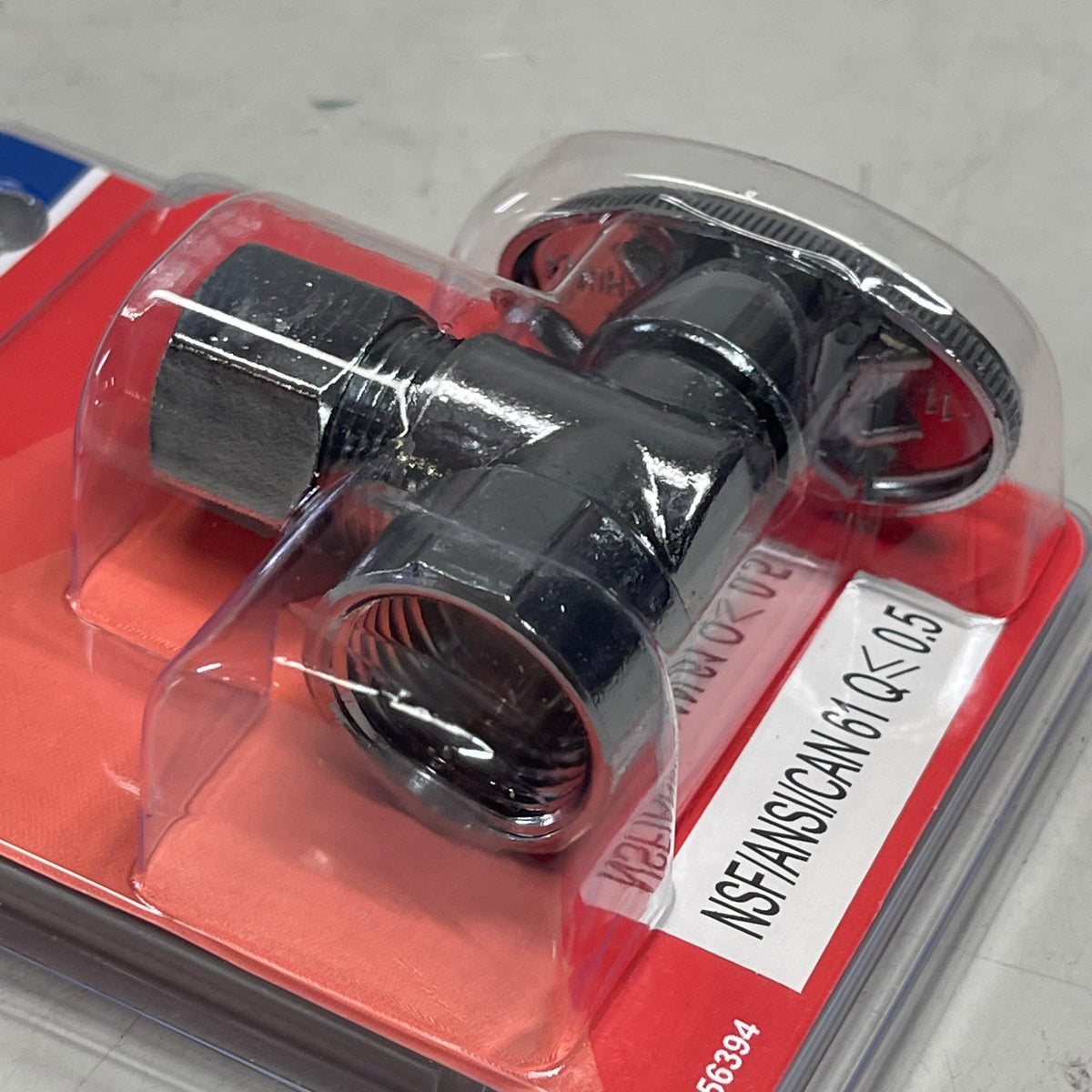 DO IT BEST (6 PACK) Quarter Turn Angle Valve 1/2" FIP x 1/2" OD 456394 DIB51-1PCLF