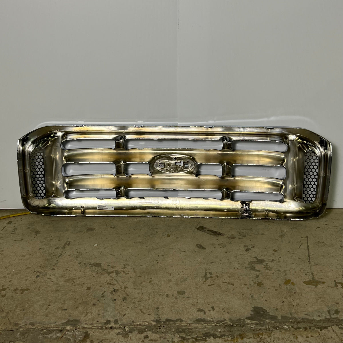 PRO FORTUNE Grille Assembly Sz 48" W x 14.5" H, Chrome F01200417