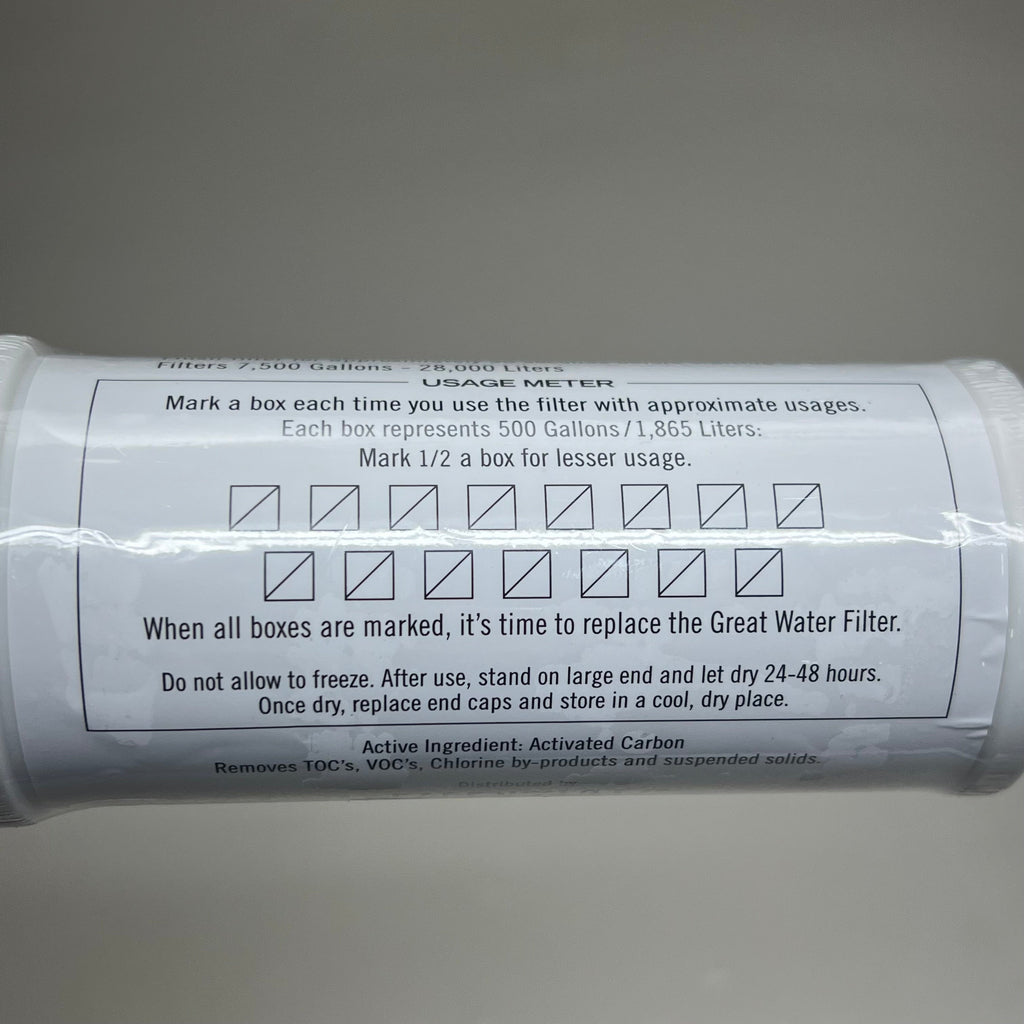 GREAT BARRIER Great Water Filter Attachment For Garden Hose Easy Assemble 5039