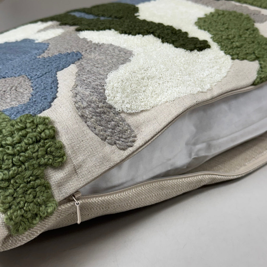 VILLA 14"x26" RN Caney Decorative Throw Pillow Green/Blue Multi