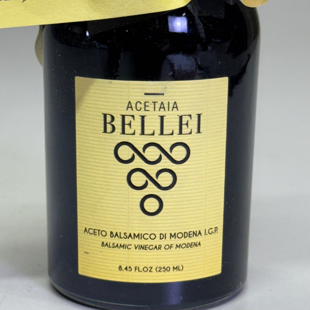 BELLEI Aged Balsamic Vinegar of Modena Sz 8.45 fl oz, Precious Yellow