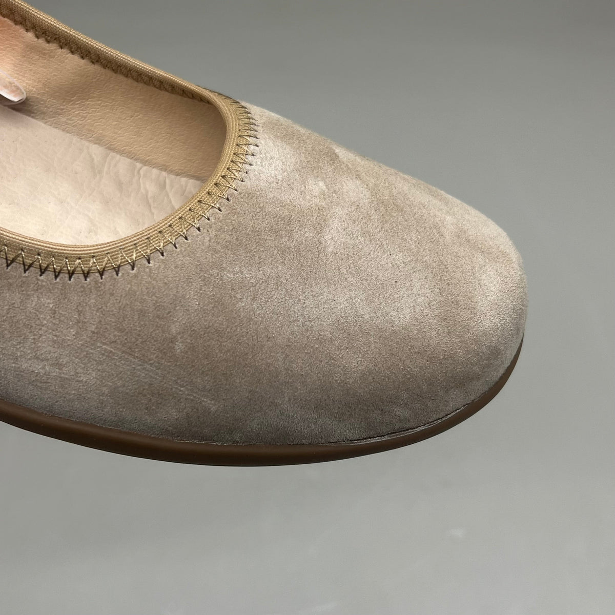 PROPET Yara Slip-On Orthotic Comfort Women's Sz 8 M(B) Natural Buff Suede WCX004L