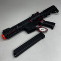 G & G ARMAMENT Airsoft Combat Machine Super Rangers Fire ARP 9 Series Black & Red