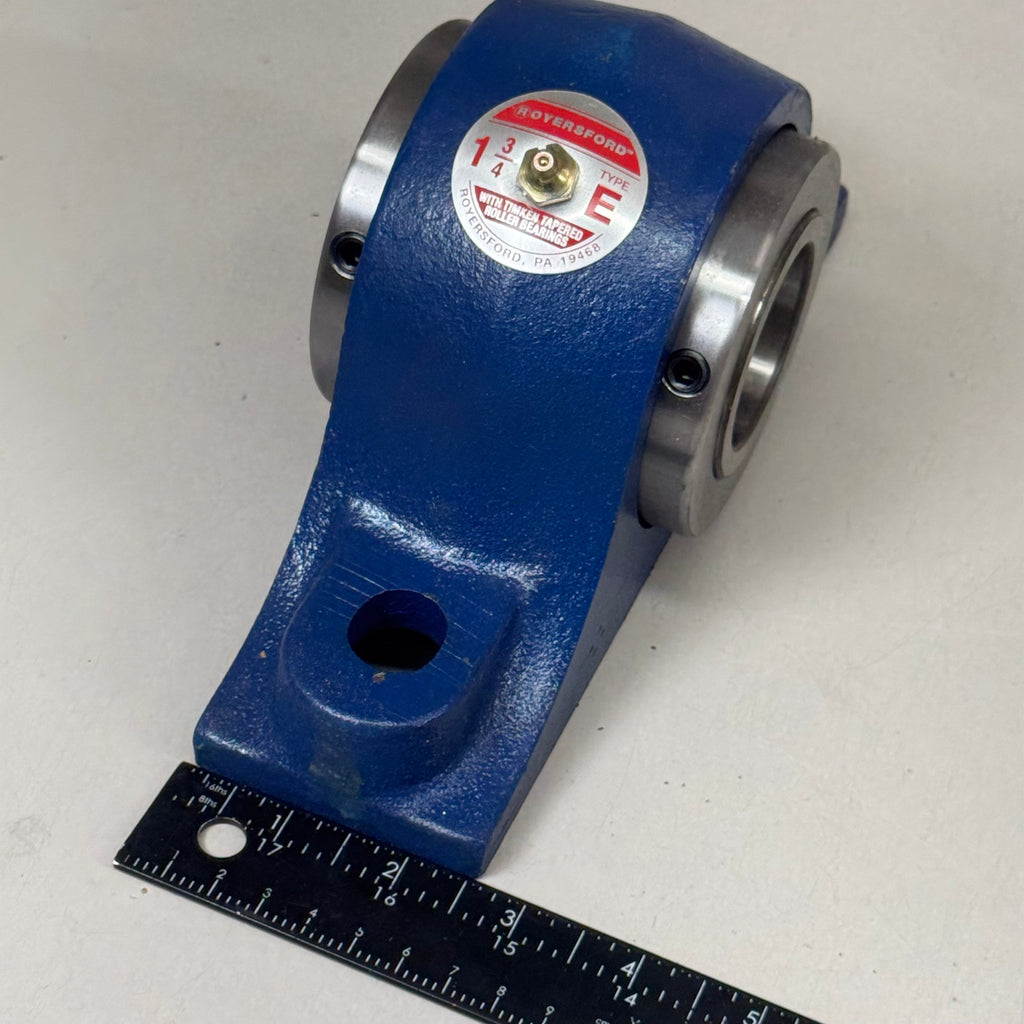ROYERSFORD TYPE E 2-Bolt Pillow Block Bearing 1-3/4" Dual Locking 20-02-0112