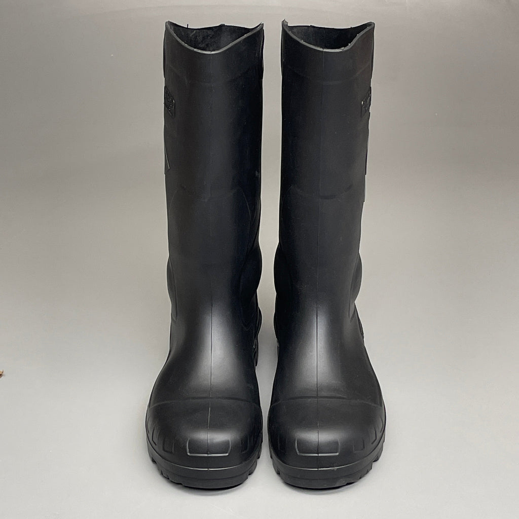DUNLOP Steel Toe Safety Boots Waterproof Black Sz M 3 W 5 #86776