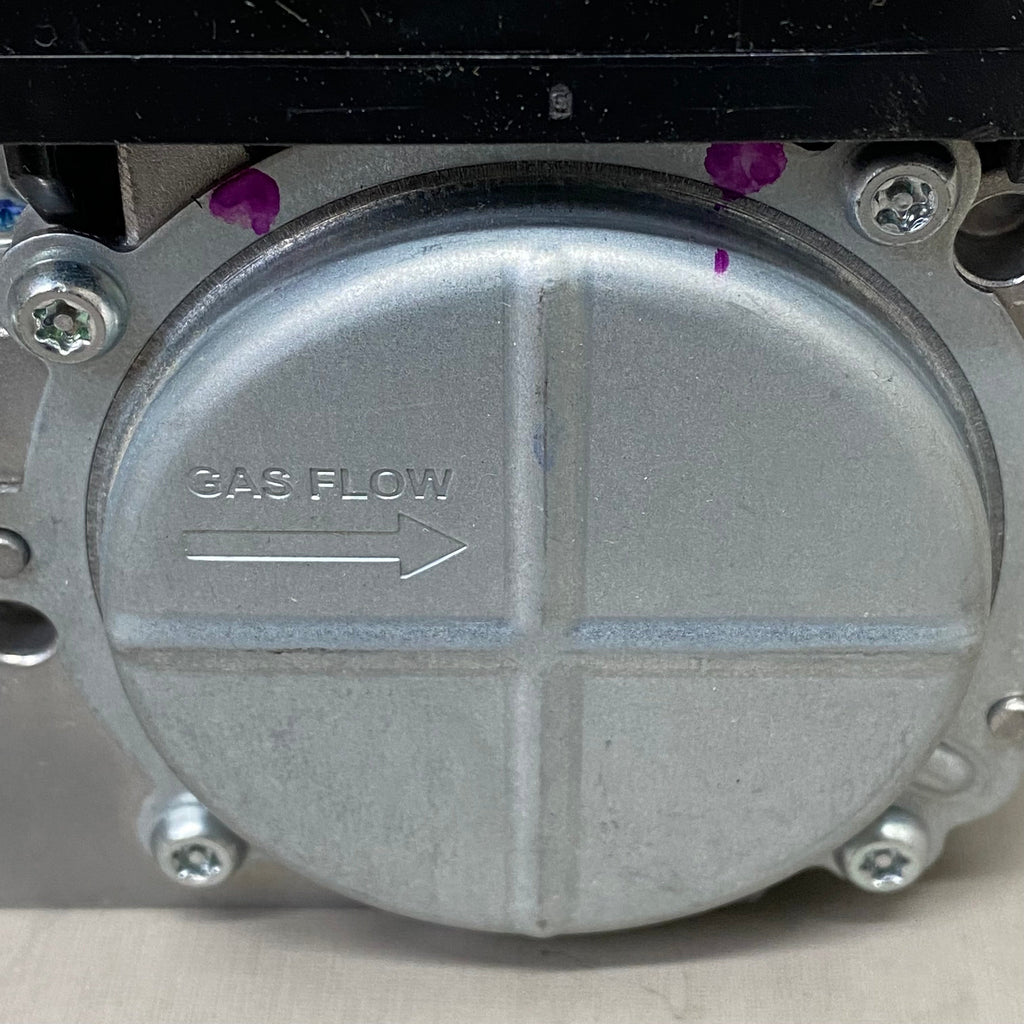 WHITE RODGERS Slow Open Barb Plastic Gas Valve 6"x5"x3" Silver 36J55-214