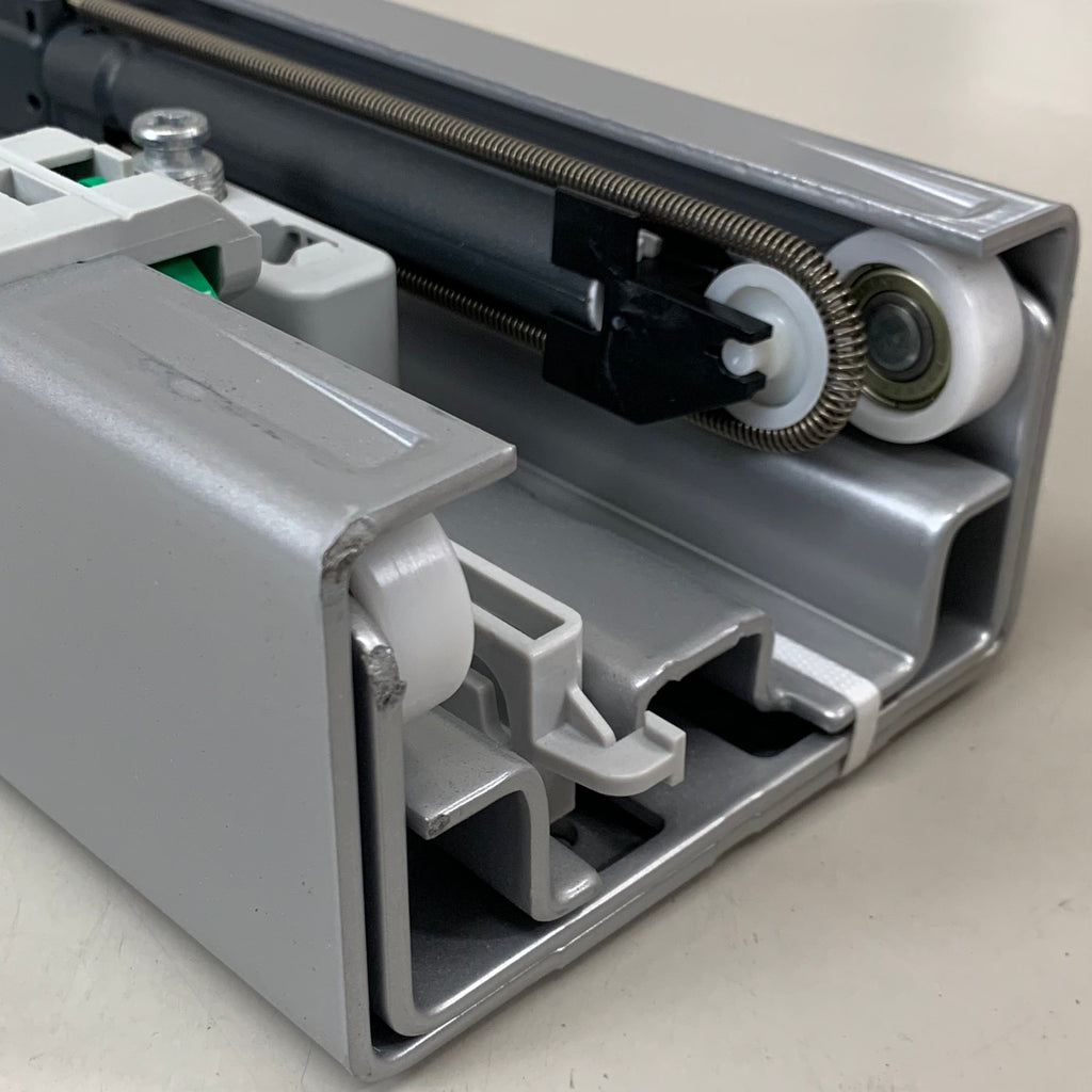 KESSEBOHMER  Door Guides For Extension 90 Degree Titanium Soft Stop 0942359006