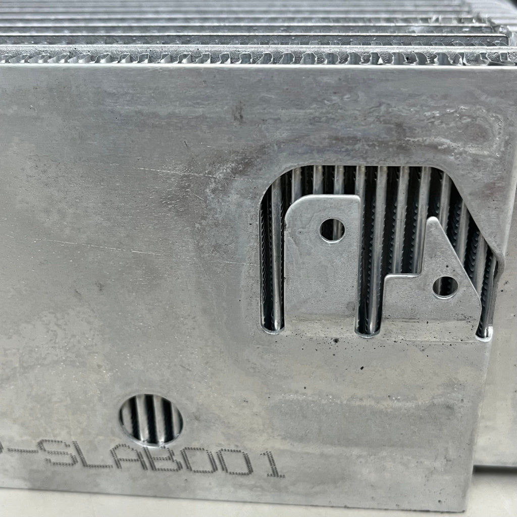 GLOBAL AIR A/C Evaporator Core 13.5" x 3 1/2" Silver EV-SLAB001