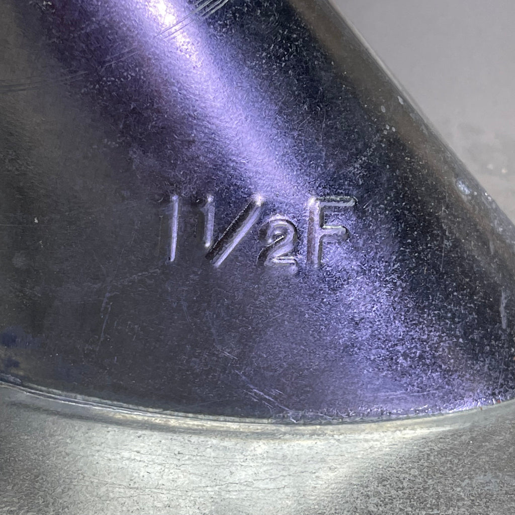 AMERIVENT Round Vent Flashing 1-1/2" Dia Galvanized Steel AMV112FFU