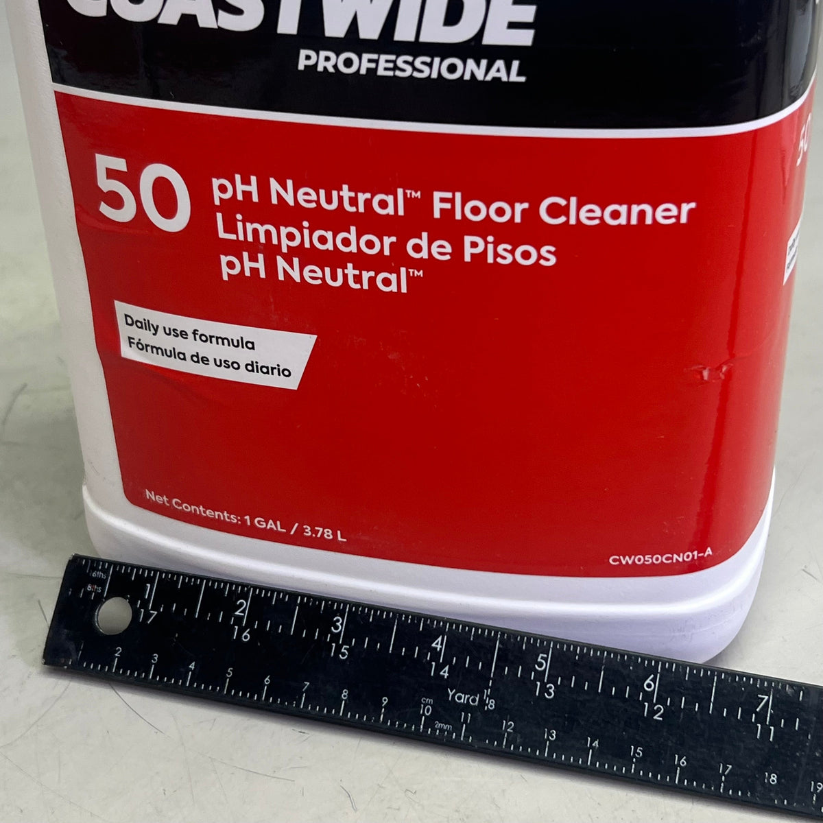 COASTWIDE (4 PACK, 1 GALLON EACH) Floor Cleaner pH Neutral, Red & White 919529