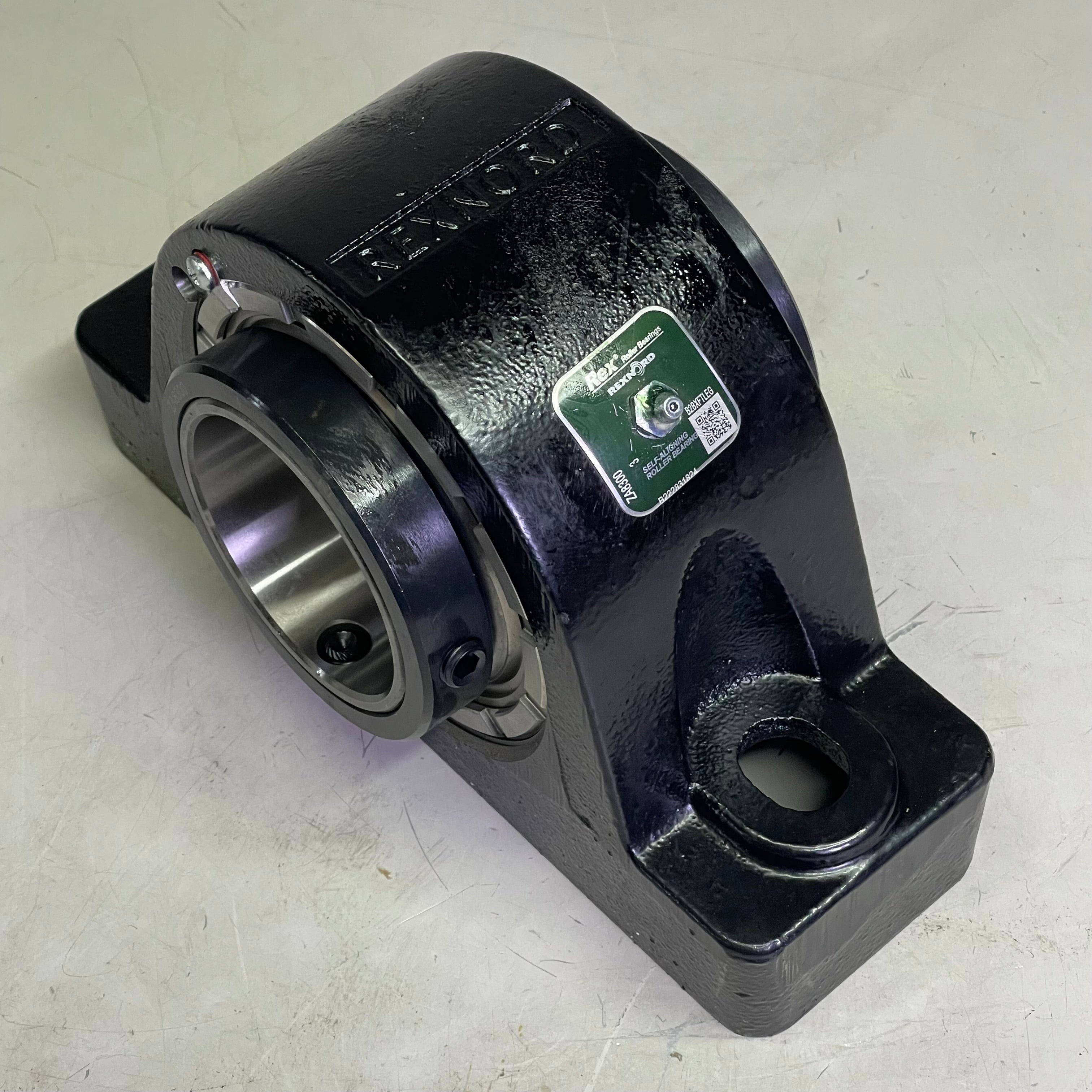 REXNORD Pillow Block Roller Bearing 3" Bore Diameter Cast Iron ZA8300