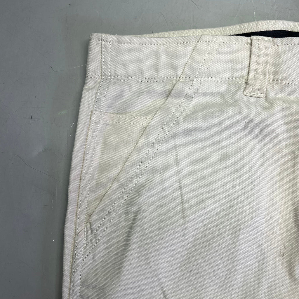 HAGGAR Work To Weekend Everyday Pant Straight Fit Men's Sz 36W X 30L 107 Natural