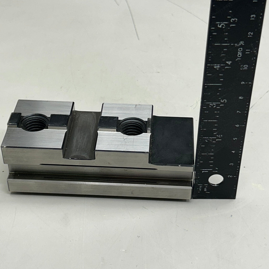 SCHUNK Straight Serration Base Jaw 5"x2"x2"  EWB-TG 315 (New Other- No Packaging)
