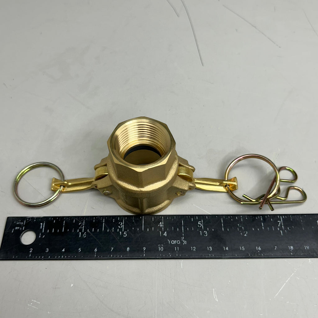 DIXON Cam And Groove Hose Fitting 1" Brass BR-D100