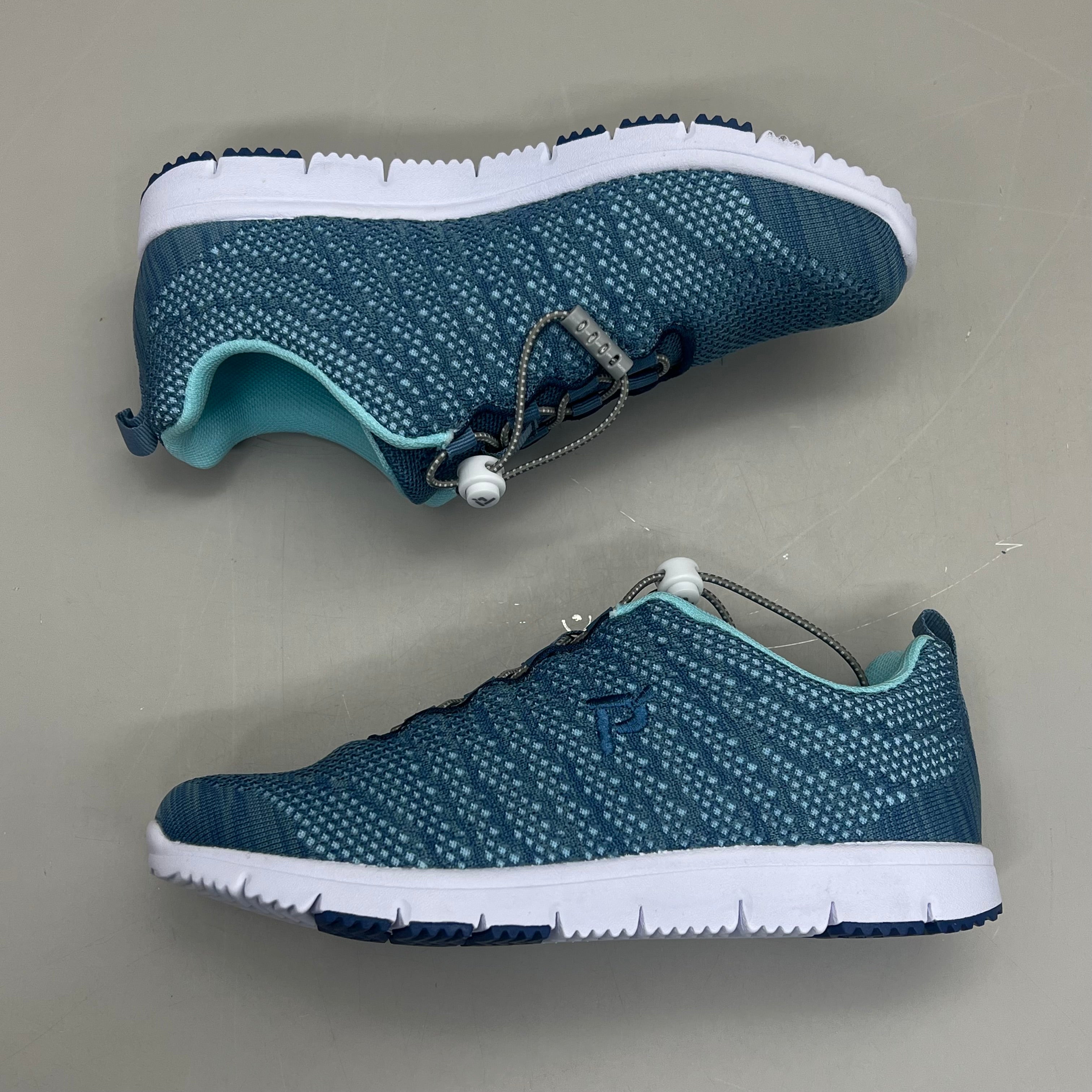 PROPET Travel Walker Evo Shoe Women's Sz 7 Width M(B) Denim/Light Blue WAT062M