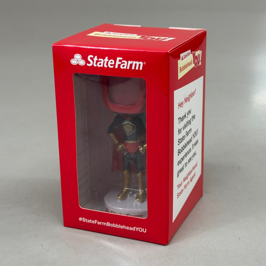 STATE FARM Superhero Bobblehead You Picture Frame Figure Collectible (In Box)