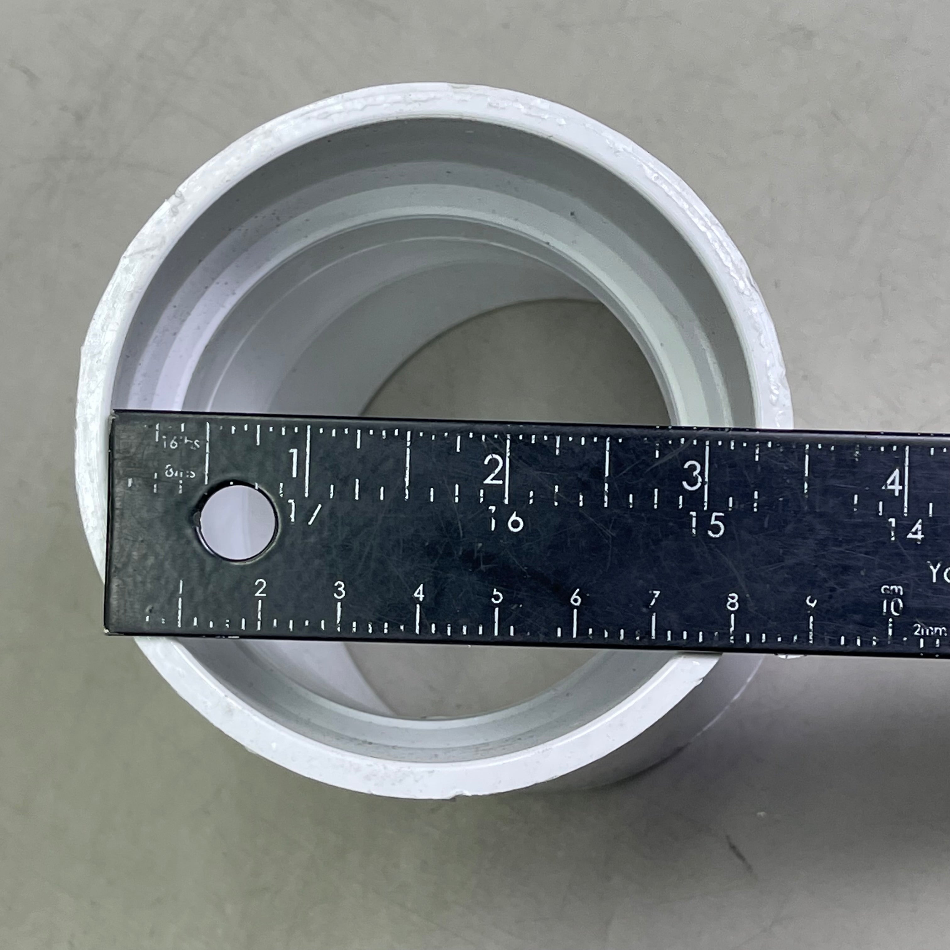 GENOVA (4-PACK) Schedule 30 PVC Hub Elbow 3" x 3" 22.5 Degree G60830
