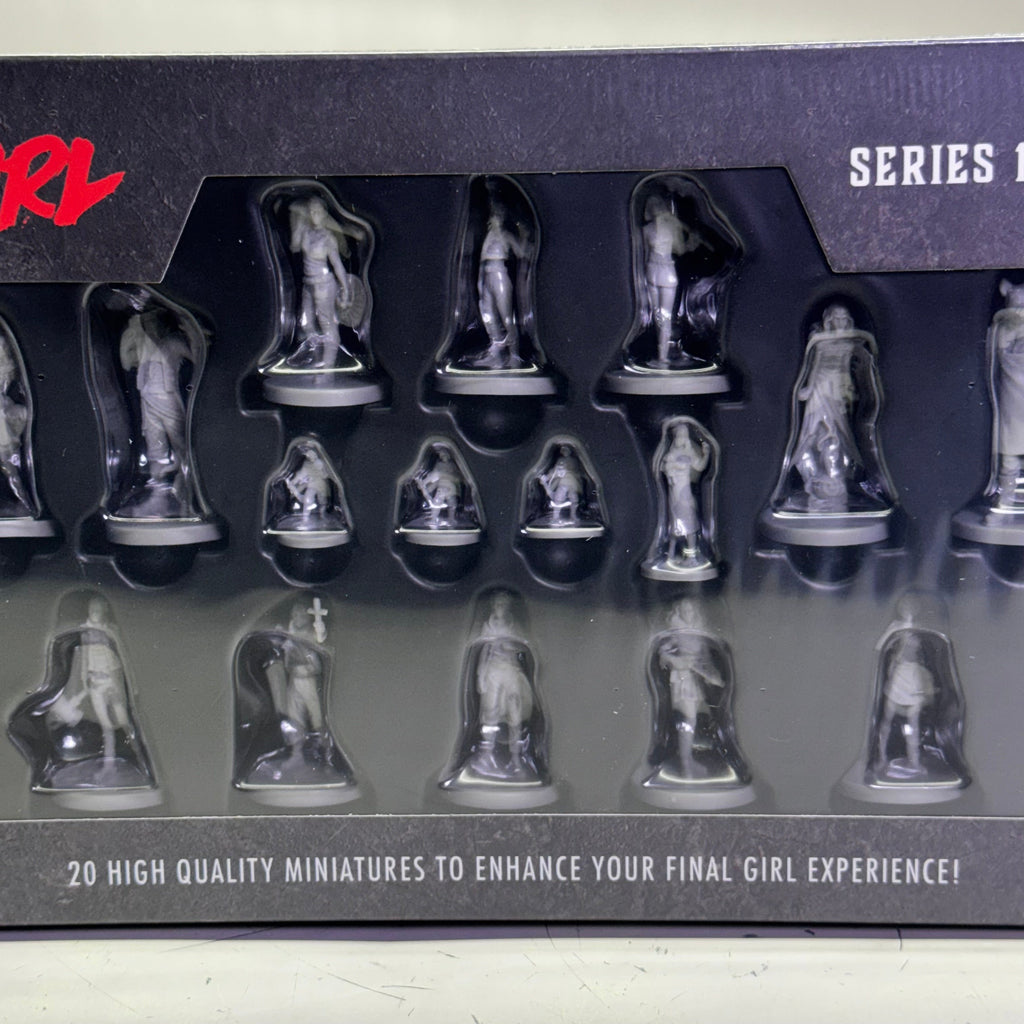 FINAL GIRL (2 PACK) Series 1 Miniatures 20 Figurines Gray