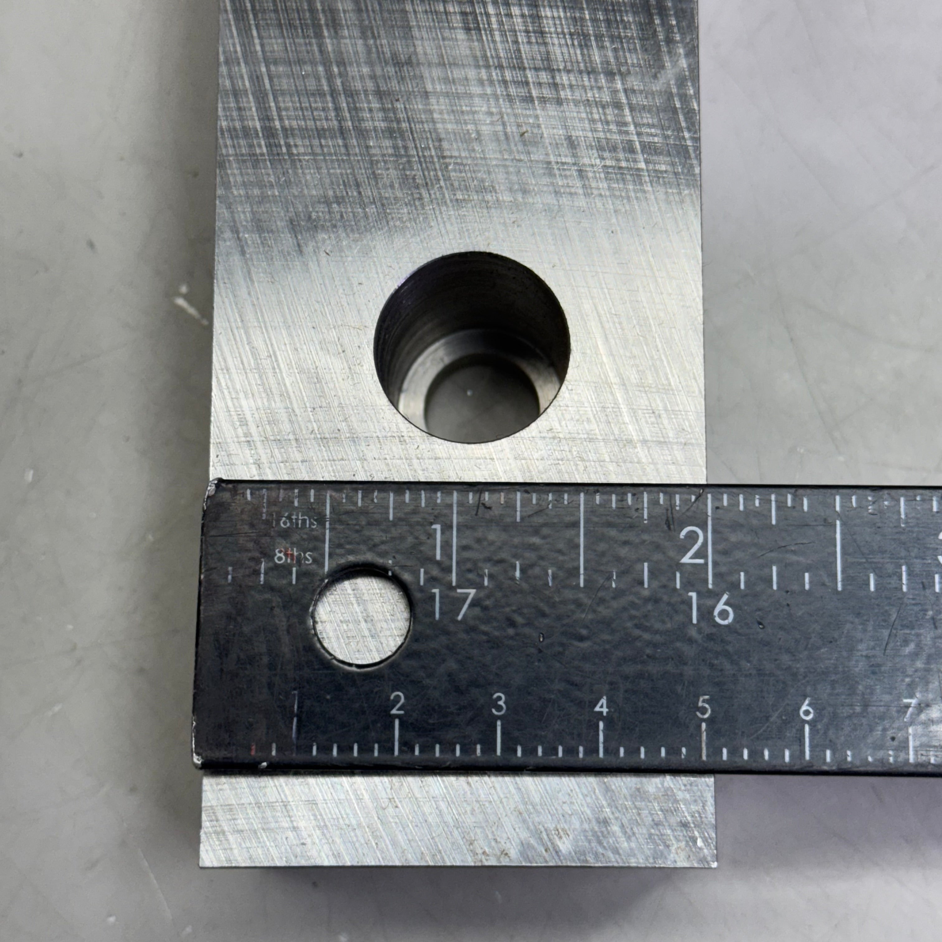 TCI (2 Pcs) Steel Vise Jaw Plate Grey