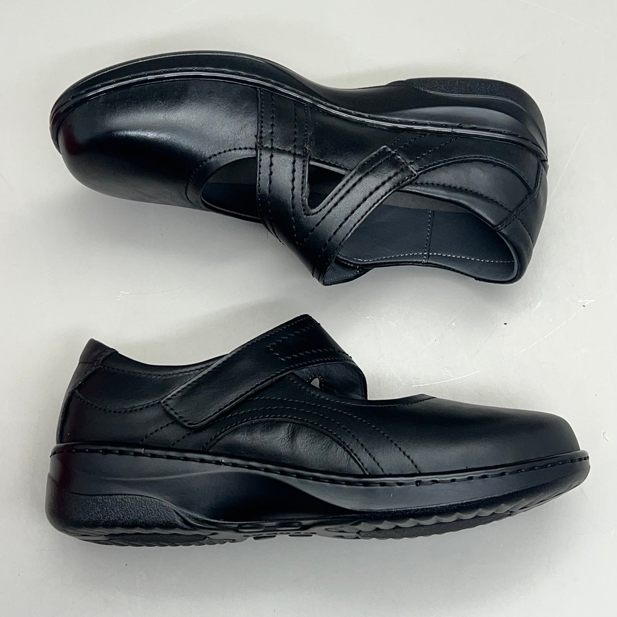 PROPET Golda Mary Jane Adjustable Lightweight Women's Sz 6 W(D) Black WCA053L