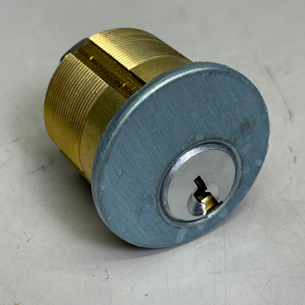 GMS (2-PACK) Mortise Lock Cylinders 1-1/8" Schlage 5 Pin Keys M11-SX-26D-AT-A2