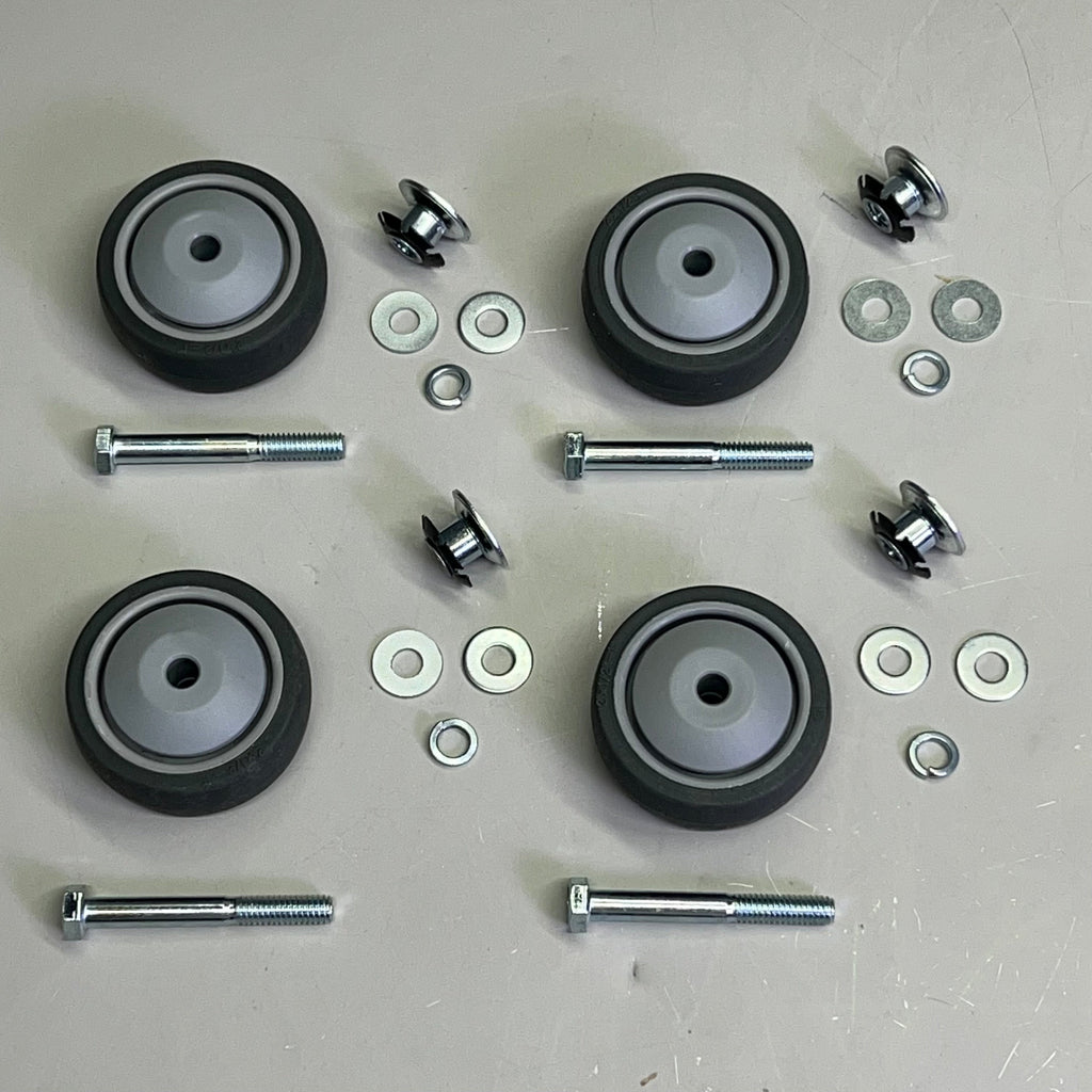 QUANTUM STORAGE SYSTEMS (Set Of 4) Mobile Unit Track Rollers Made In USA TK-CBW