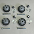 QUANTUM STORAGE SYSTEMS (Set Of 4) Mobile Unit Track Rollers Made In USA TK-CBW