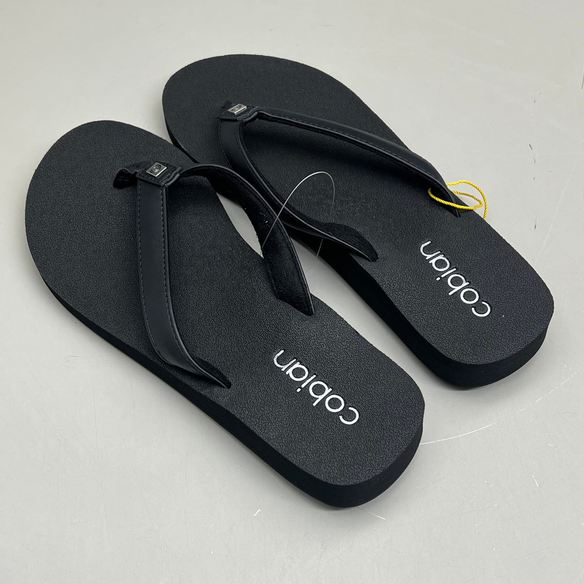COBIAN Skinny Bounce Comfortable Synthetic Strap Women's Sz 7 Black SKI25-001-07
