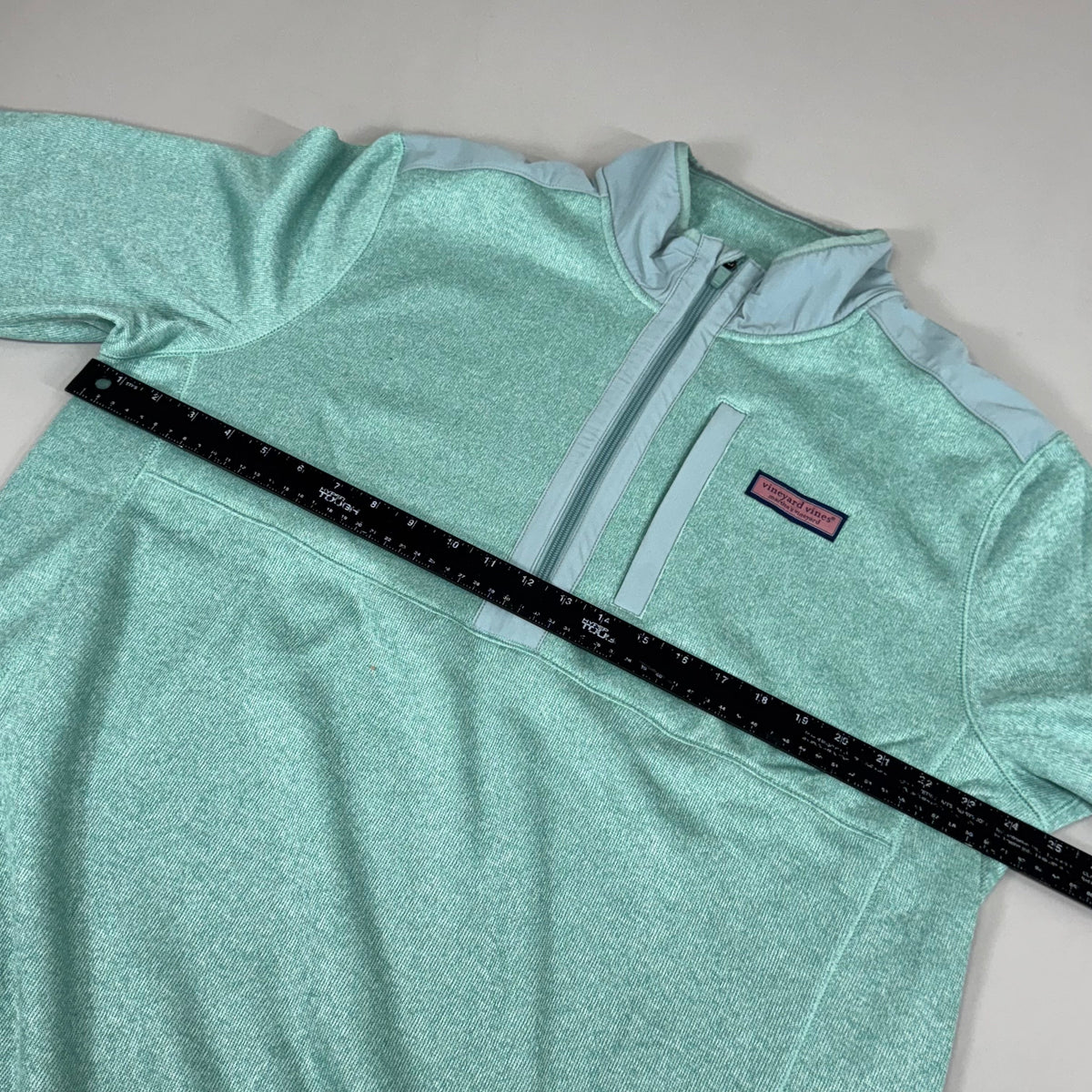 VINEYARD VINES Martha's Vineyard Men's Teal Green Half Zip Pullover Sz- XL