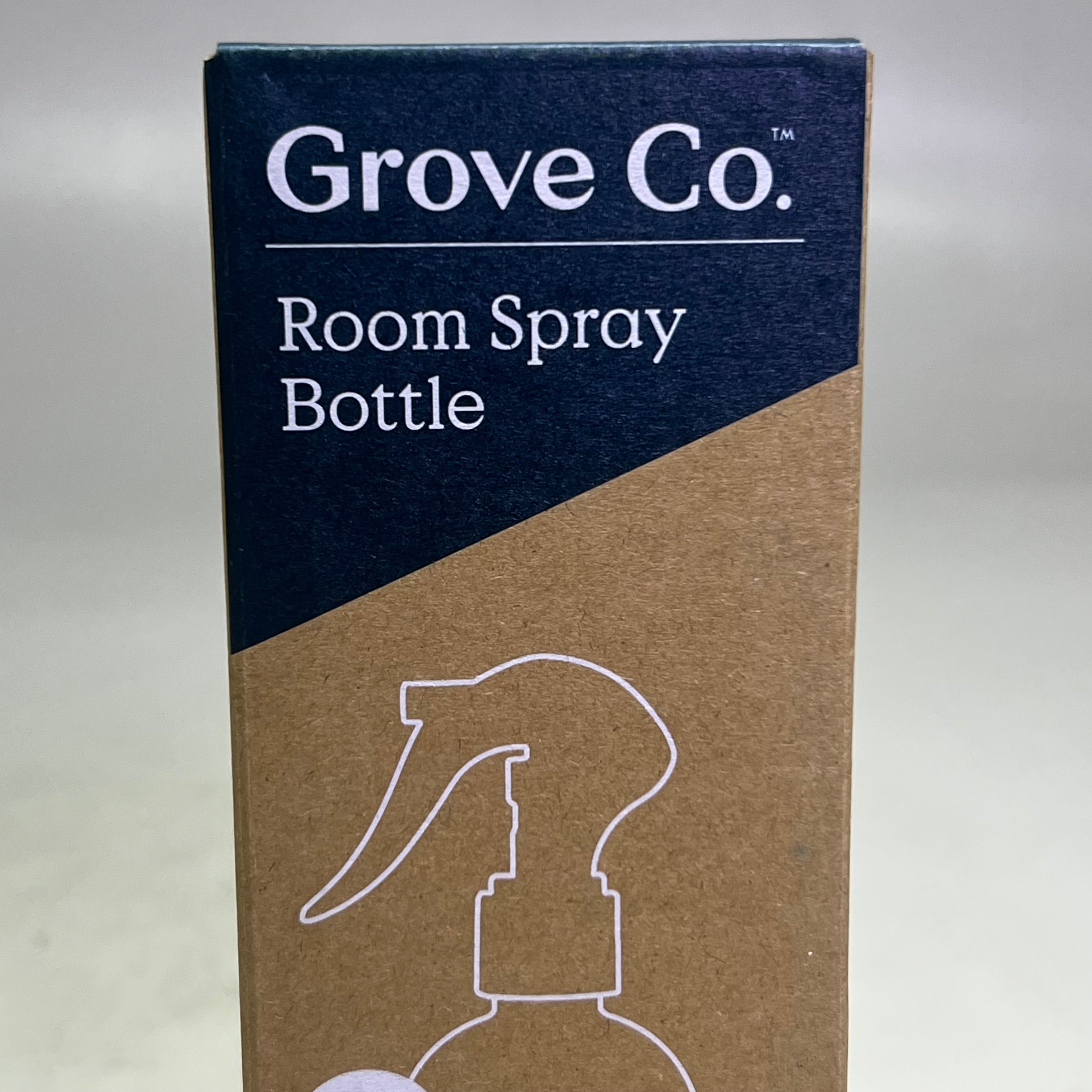 GROVE CO (4 PACK) Reusable Room Spray Bottle 8 fl oz, Clear Glass GR-324-9852