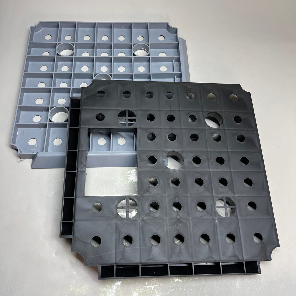 LITTLE GIANT Non-Toxic Disappearing Water Basin Parts Black DFB44PP 566560 AS-IS