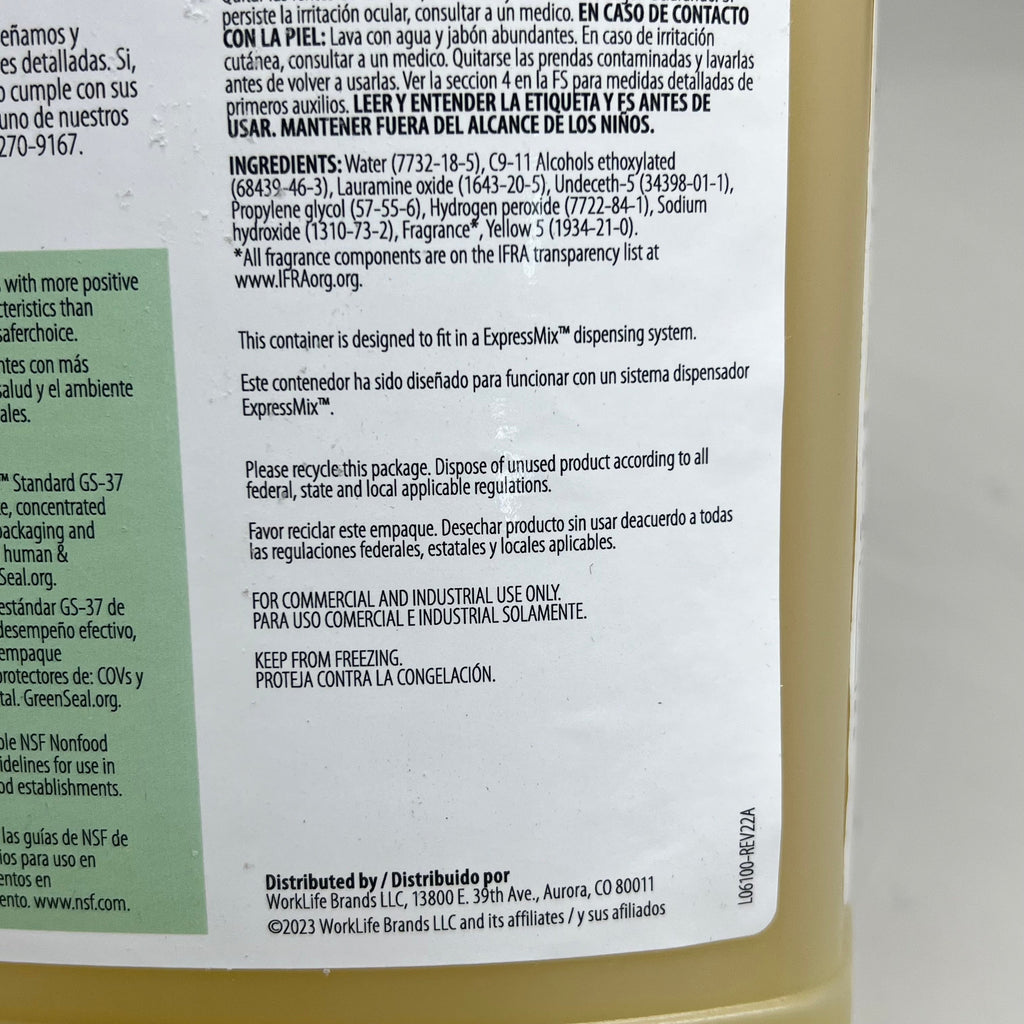 COASTWIDE (2 Pack) All Purpose Neutral Cleaner 6.5L Yellow