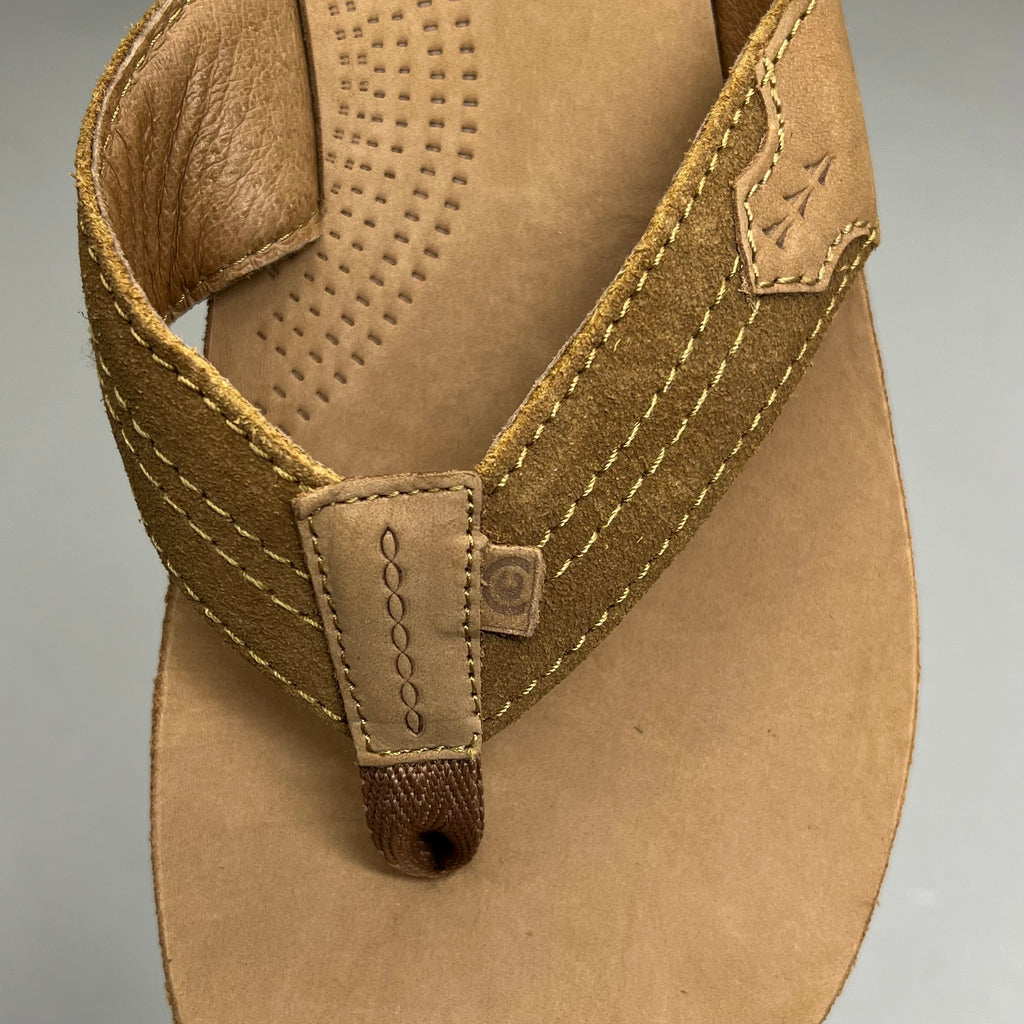 COBIAN Lazo Premium Leather Sandals Men's Sz 8 EU 40 Tan LZO-24-230-8