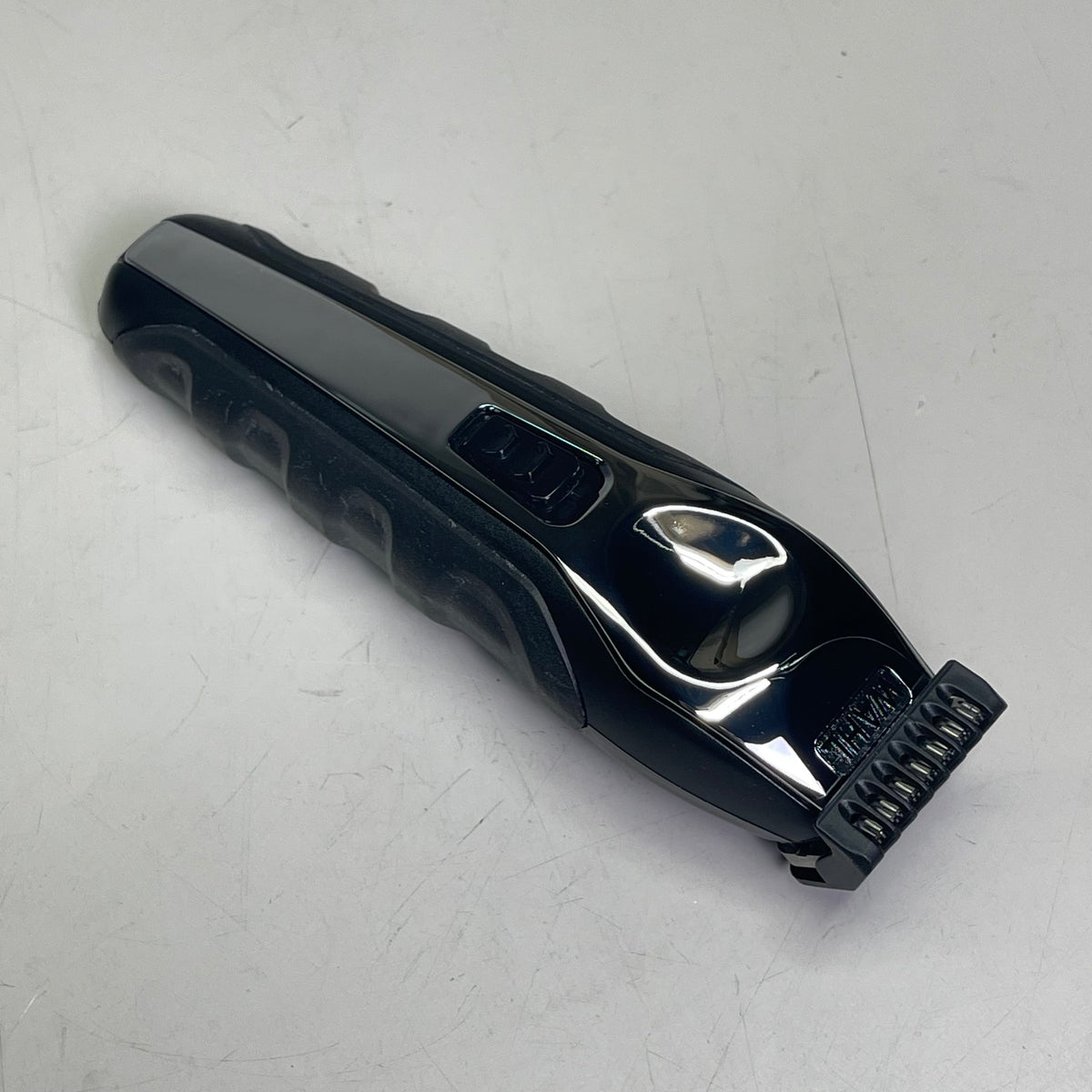 WAHL Lithium Ion Total Beard Trimmer Rechargeable Cordless Black Silver 09888