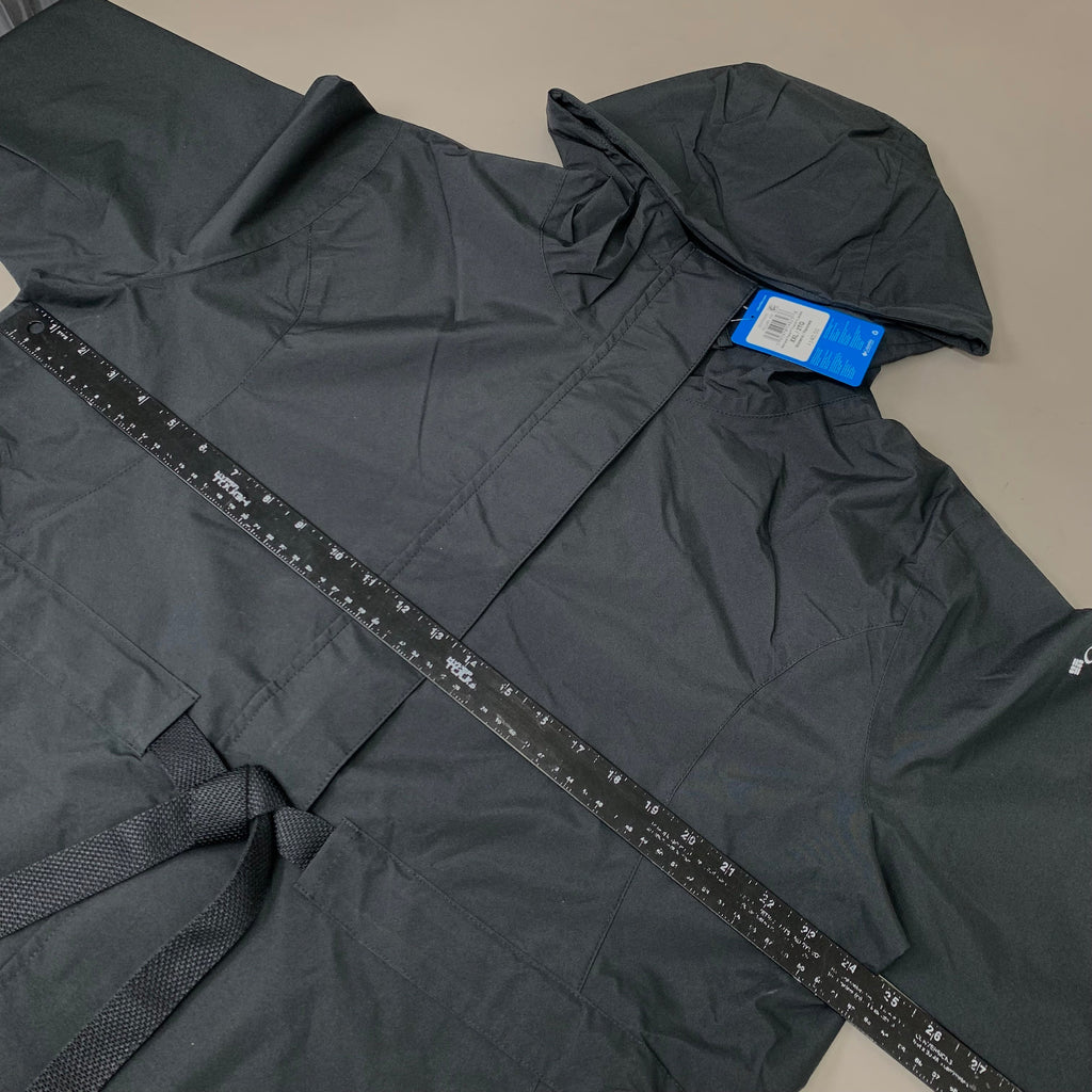 COLUMBIA Versatile Here & There Trench II Jacket Women's Sz XXL Black WL2409-010